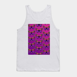 Butterfly pattern Tank Top